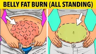 16 STANDING EXERCISES TO BURN BELLY FAT – STANDING ABS