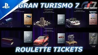 Gran Turismo 7 Roulette Tickets | GT7 Roulette Tickets