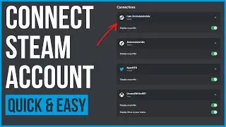How to Connect Steam Account to Discord! (2022)
