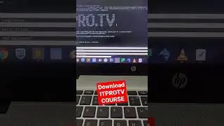 Downloading itprotv course from python scripting in Ubuntu 20.04 LTS