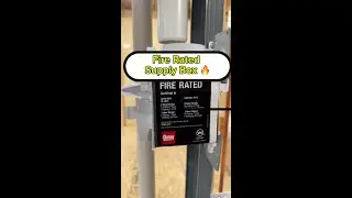 Fire Rated Supply Boxes