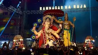 Ramnagar Ka Raja Ganesh Aagman 2024 | Trishul Youth Association Ganesh | Ramnagar Ganesh Aagman 2024