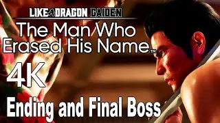 Like a Dragon Gaiden The Man Who Erased His Name Ending and Final Boss Fight 4K