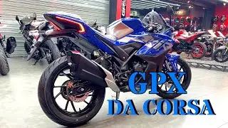 This New Blue Gpx Da Corsa -  Fastest Sports Bike on the Road