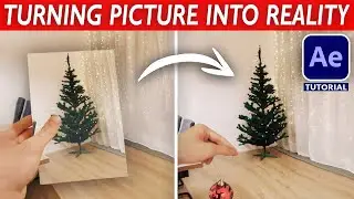 How to Turn PICTURE INTO REALITY! (Perspective Illusion) - After Effects VFX Tutorial