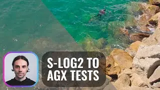 Sony A7RII S-Log2 to AgX test footage.