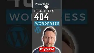 Fix Wordpress 404 Page Not Found Error 