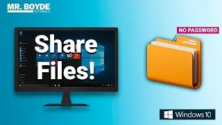 How to Share Files Over the Network With no Password on Windows 10