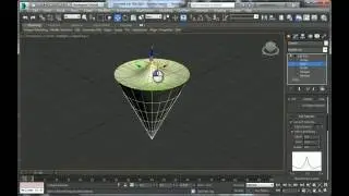 Modeling an ice cream in the cone with Autodesk 3ds max