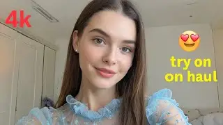 see through/transparent | lingerie try on l transparent try on haul lingerie | bikini try on haul