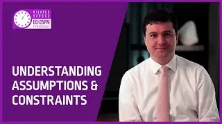 Understanding Project Assumptions and Constraints - Videocast