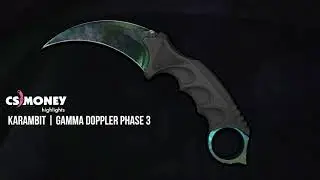 CS:GO | Karambit - Gamma Doppler Phase 3