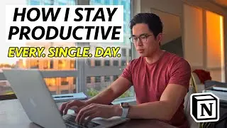 How I Stay Productive as a 6 Figure Entrepreneur: Notion Workflow