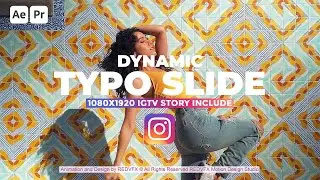 Dynamic Typo Slideshow for Premiere Pro