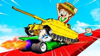 ¡NADIE ESCAPA del SUPER TANQUE en GTA 5! 😂💥 GTA ONLINE con SOYDANY, PANCRACIO y PERMON