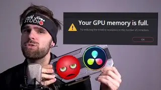 Davinci Resolve - GPU Memory Full - Was du jetzt tun kannst!  (Deutsch)