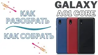 Как разобрать и собрать Samsung A01 core