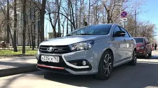 Взял Lada Vesta Sport - русский WRX!