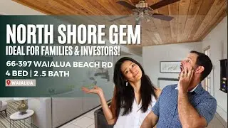 Explore North Shore Living: Spacious 4BR Haleiwa Home Perfect for Investors & Families 🌊🏠