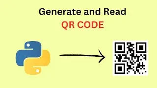 How to Create QR Code Generator in Python | Python Project Complete Tutorial