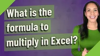What is the formula to multiply in Excel?