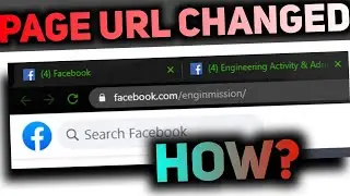 How Can I Change Facebook Page URL || Facebook Tips 🔥🔥