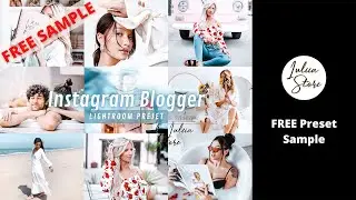 INSTAGRAM BLOGGER Free Lightroom Preset | Preset Gratis | Free Preset Lightroom | Preset Lightroom