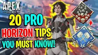 Apex Legends HORIZON GUIDE! - 20 PRO TIPS AND TRICKS To Help You Learn Horizon In Season 7!