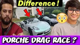 ELVISH YADAV VS SOURAV JOSHI PORSCHE COMPARISON