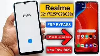 Realme C21y/C25y/C25/C25s Frp Bypass Android 12 | Realme C21y/C25y/C25/C25s Google Account Bypass |