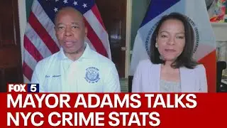 Mayor Adams talks NYC crime stats, education, MTA fare evasion