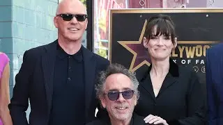 Watch Tim Burton’s Walk of Fame Ceremony: Winona Ryder, Michael Keaton and More