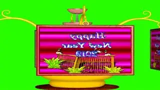 Happy New Year 2019 Green Screen video | New Year Green Screen Effects Video HD 09