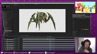 64 Bits Uncut - Animating a Bile Titan (Helldivers 2)! (Stream 05-10-24)