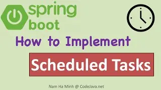 How to Implement Scheduled Tasks in Spring