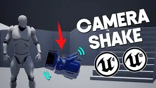 Unreal Engine - Camera Shake Tutorial In 4 Minutes!