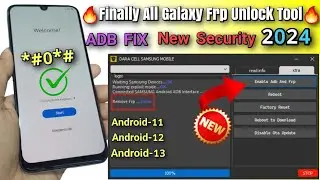 💥Finally All Galaxy Frp Bypass💥 Unlock Frp Android 11/12/13/14 New Security/All Samsung Remove Done
