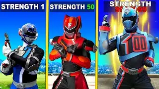Upgrading Power Rangers S.P.D. Into STRONGEST In GTA 5
