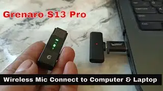 Wireless Mic Connect To Laptop | Wireless Mic Connect To Computer | Wireless Mic Connect To Pc