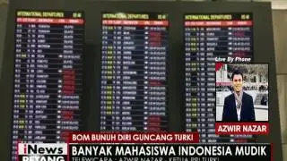 Live by phone : kondisi terkini pasca ledakan bom bunuh diri di Turki - iNews Petang 29/06