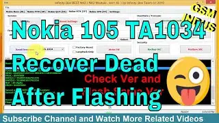 Nokia 105 TA 1034 flashing Urdu Language done 2019 with infinity best | gsm indus