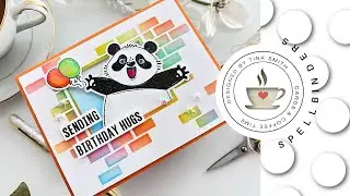 Try It Out Tuesday | Spellbinders Big Hugs by Simon Hurley | A Birthday Card