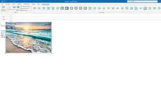 How to Insert a Picture in to an email and Wrap Text around Picture in Outlook   Office 365