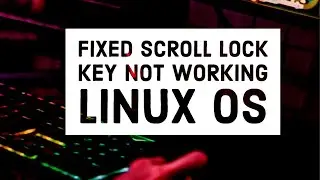 Fixed Backlight not working on Linux [Scroll_Lock]