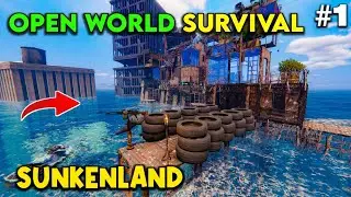 BEST OPEN WORLD SURVIVAL GAME | New Survival Game - Sunkenland - Part 1 (Hindi)