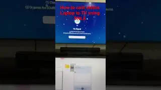 How to cast videos Windows Laptop to TV using DNLA feature