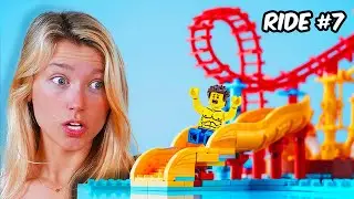 I Built a LEGO THEME PARK for my Fish...