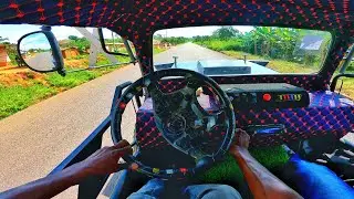 POV Test Drive of the Popular Sly Buffalo Jeep  - Made in Ghana 🇬🇭