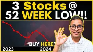 3 Stocks at 52 Week Low Price - Time to buy? Rahul Jain Analysis #stockstobuy #marketcrash