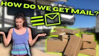 Getting Mail while BOONDOCKING is HARD! | Full Time RV Life